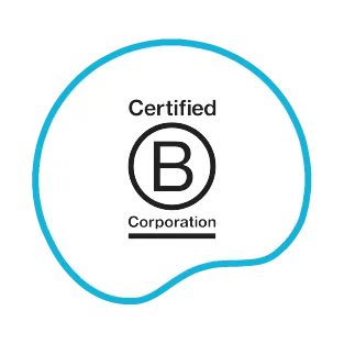 About us logos B Corp