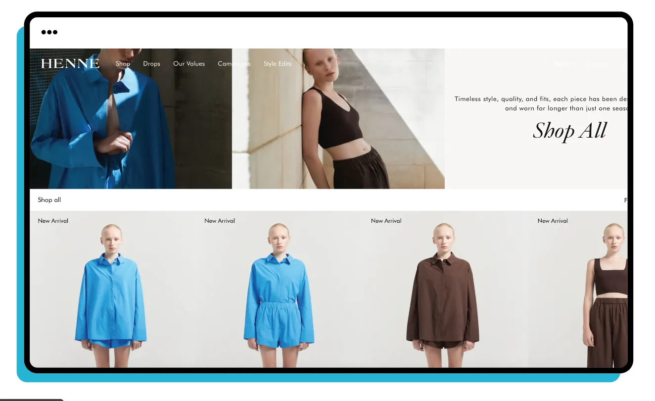Henne Website