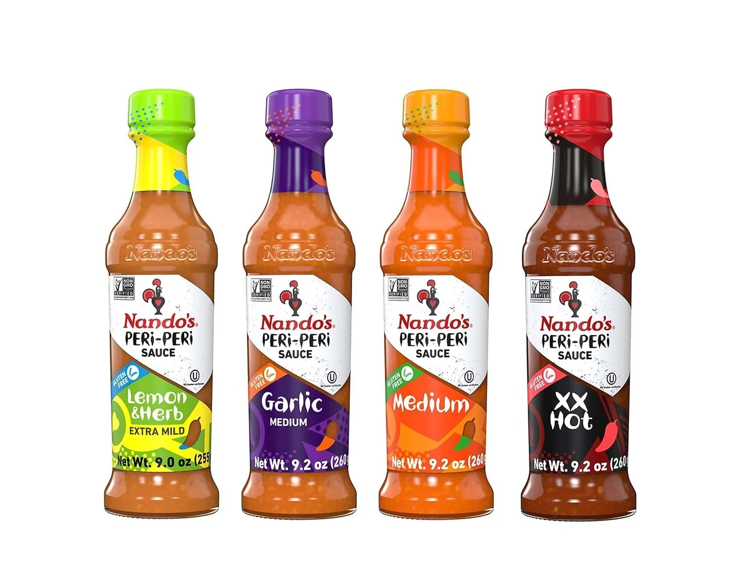 Nando's sauce assortment