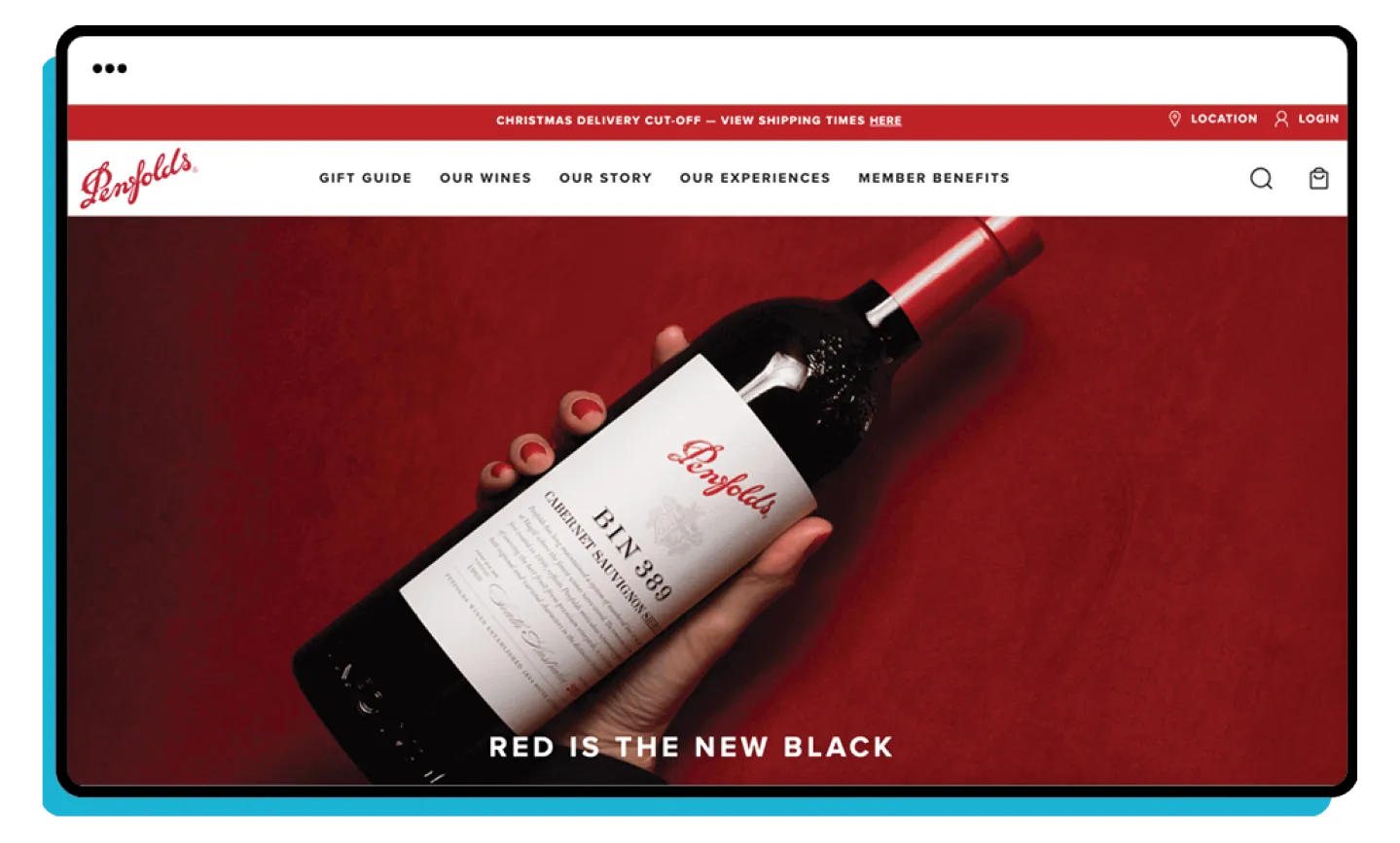 Penfolds Mock Up
