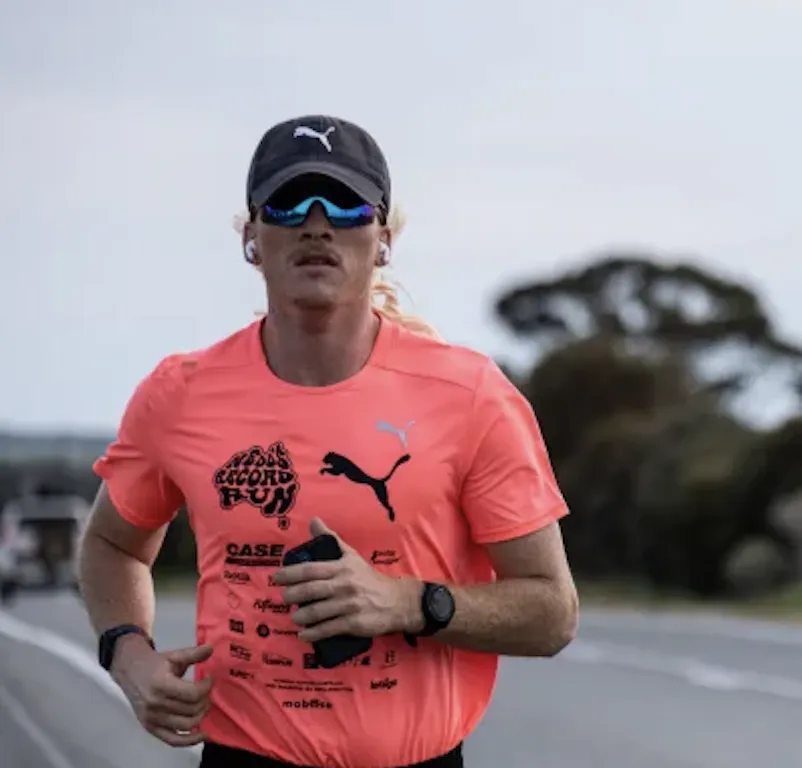 Nedd Brockmann running