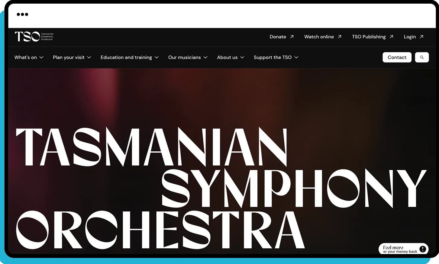 TSO Symphony Website