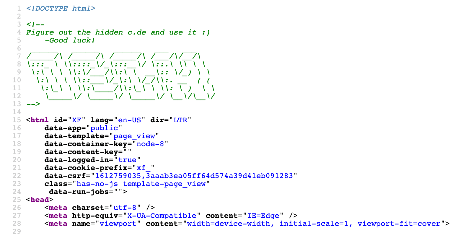 oeck code screenshot