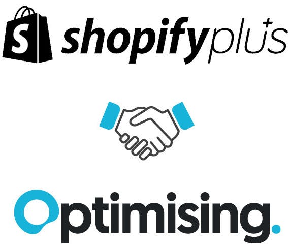 shopify plus and optimising partnership graphic